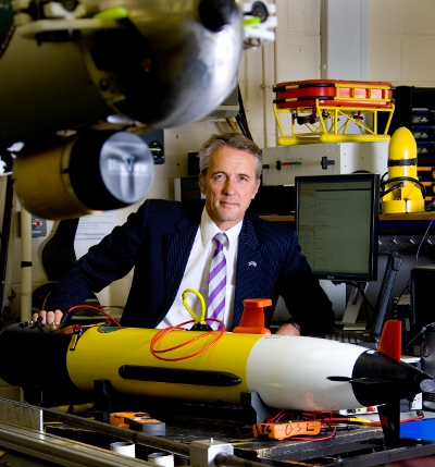 David in the Ocean Systems Laboratory